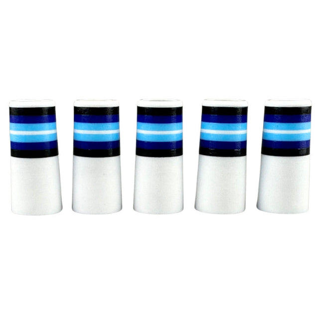 .355 ferrules for Wedge deep blue/sky blue/white