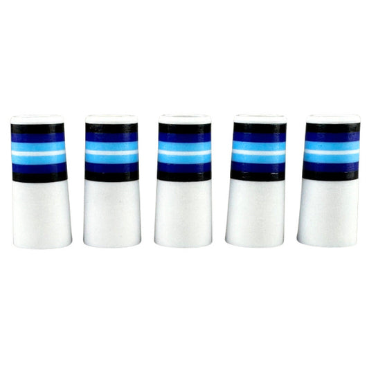.355 ferrules for Wedge deep blue/sky blue/white
