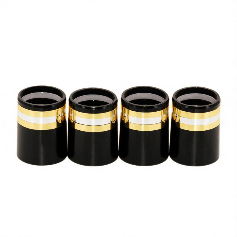 Golf Shaft Ferrules Compatible Park Golf  Black&Gold