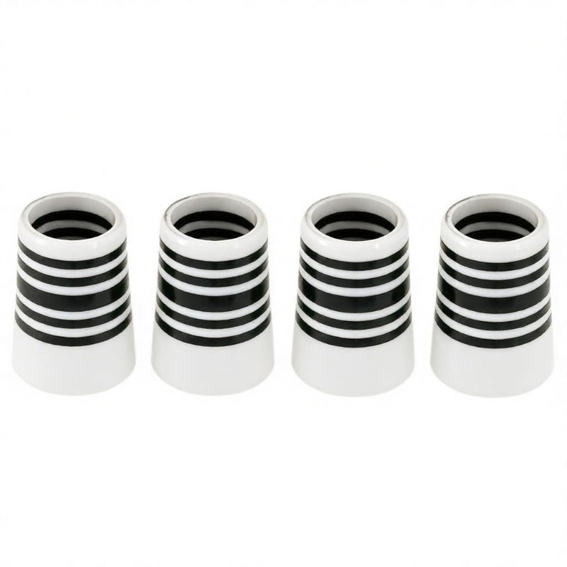 Golf Shaft Ferrules for Iron .370 White&Black