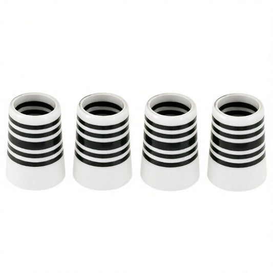 Golf Shaft Ferrules for Iron .370 White&Black