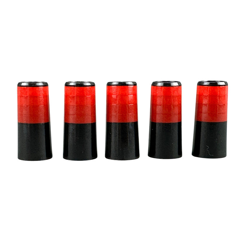 Golf Shaft Ferrules for Iron Wedge Tip.355 Black&Red