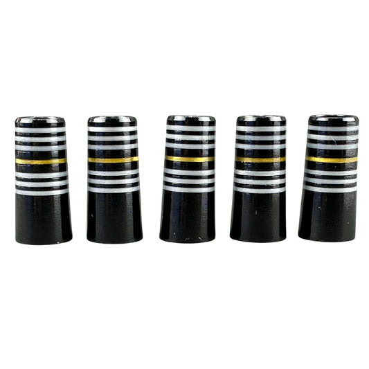 Golf Shaft Ferrules for Iron Wedge Tip.355/9.1*30*14mm Black & White