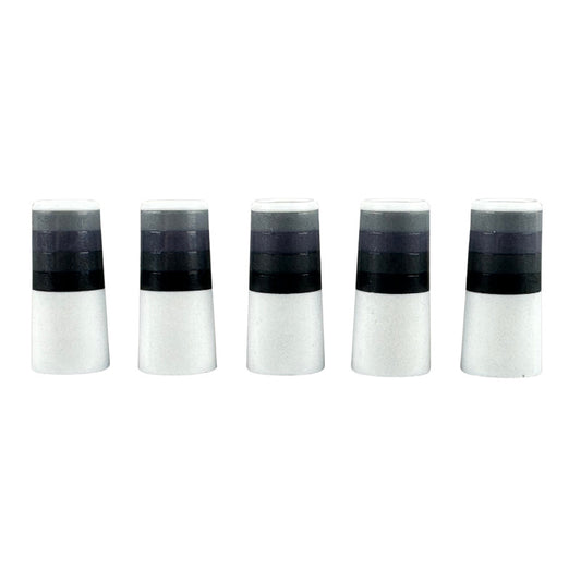 Golf Shaft Ferrules for Iron Wedge Tip.355/9.1*30*14mm White & Black