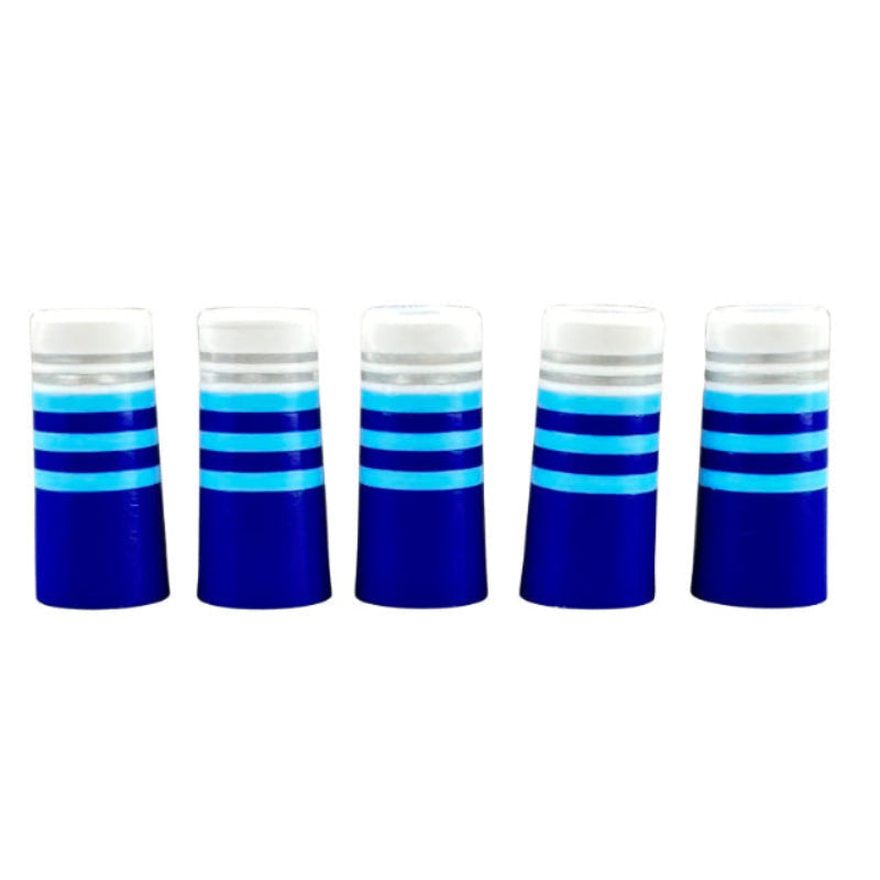 Golf Shaft Ferrules for Iron Wedge Tip.355 White&Bright Blue