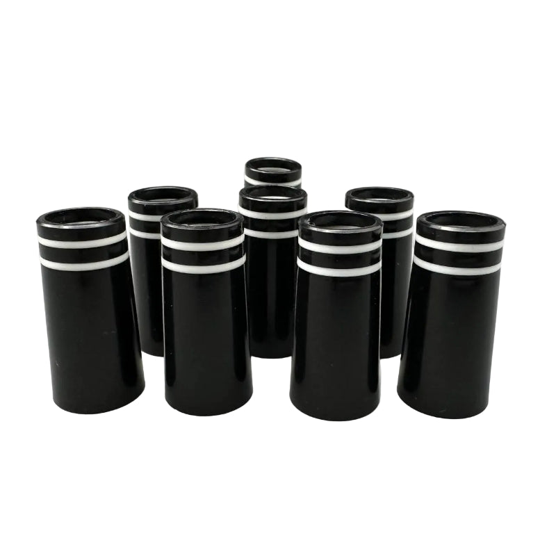 Golf Shaft Ferrules for Iron Wedge Tip.355 White Double Ring