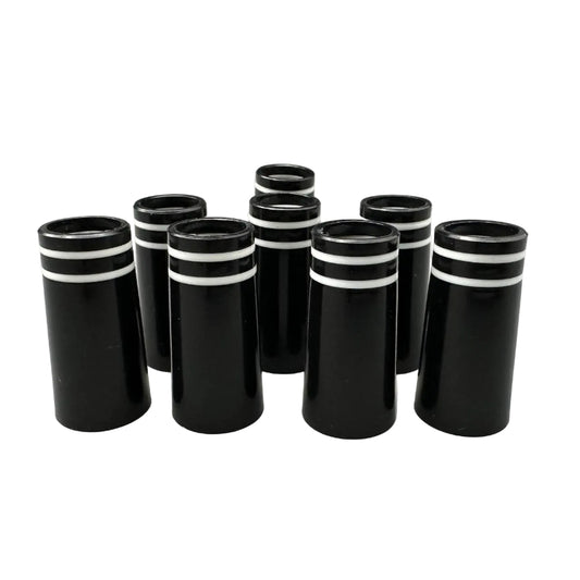 Golf Shaft Ferrules for Iron Wedge Tip.355 White Double Ring