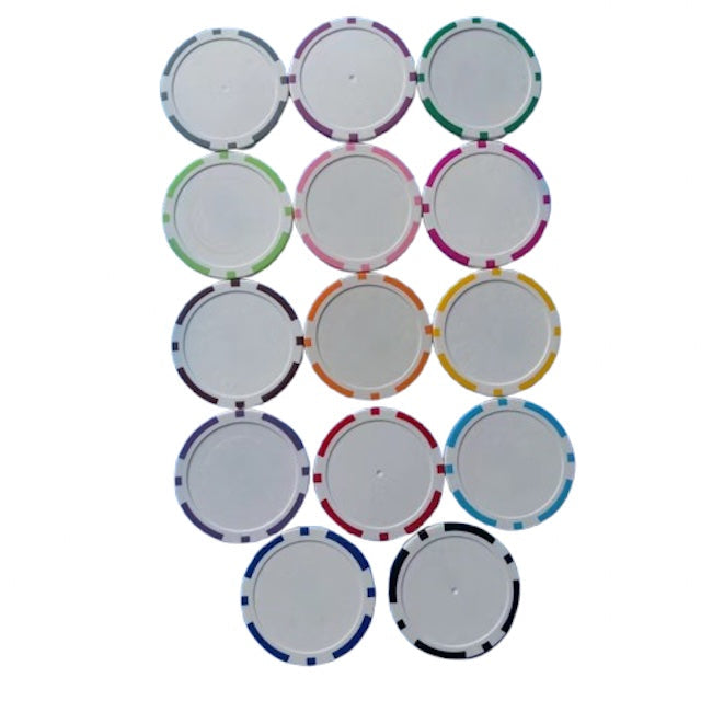 Stripe Durable Poker Chip diameter 1.57"