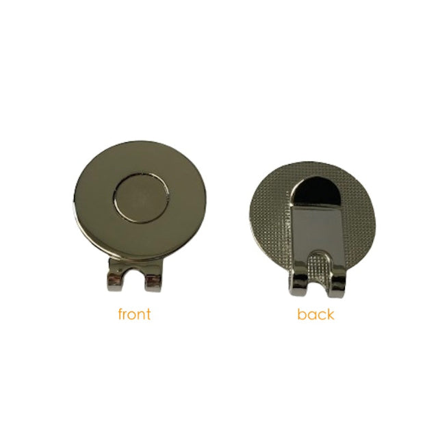  0.98"magnetic hat clips front and back